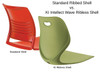 KI Intellect Wave Ribless Shell vs. Standard Ribbed Shell