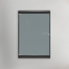 Ghent Silhouette Enclosed Vinyl Bulletin Board SILH20410
