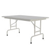 Light Duty Econoline Melamine Rectangle Adjustable Height Folding Table - Correll CFA Series