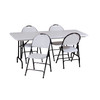 Heavy Duty Commercial Injection Molded Chair Pack of 4 - Correll RC350
**Table Sold Separately**