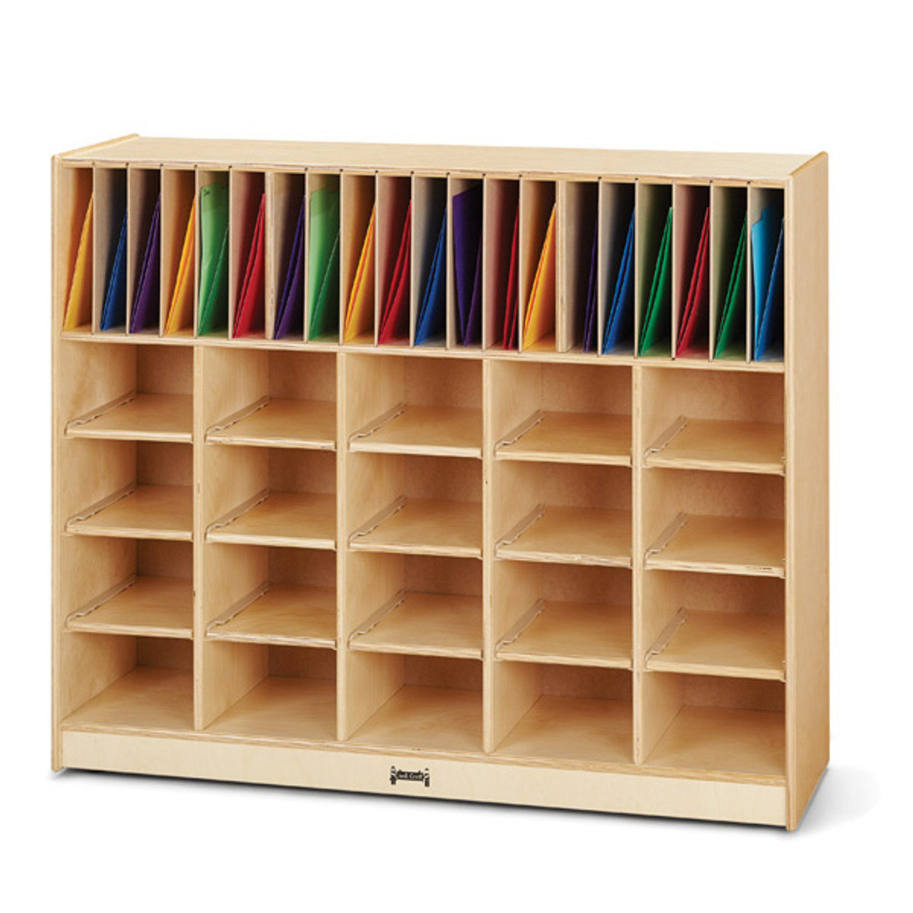 CLASSROOM ORGANIZER 20 bins and 20 slots by Jonti-Craft