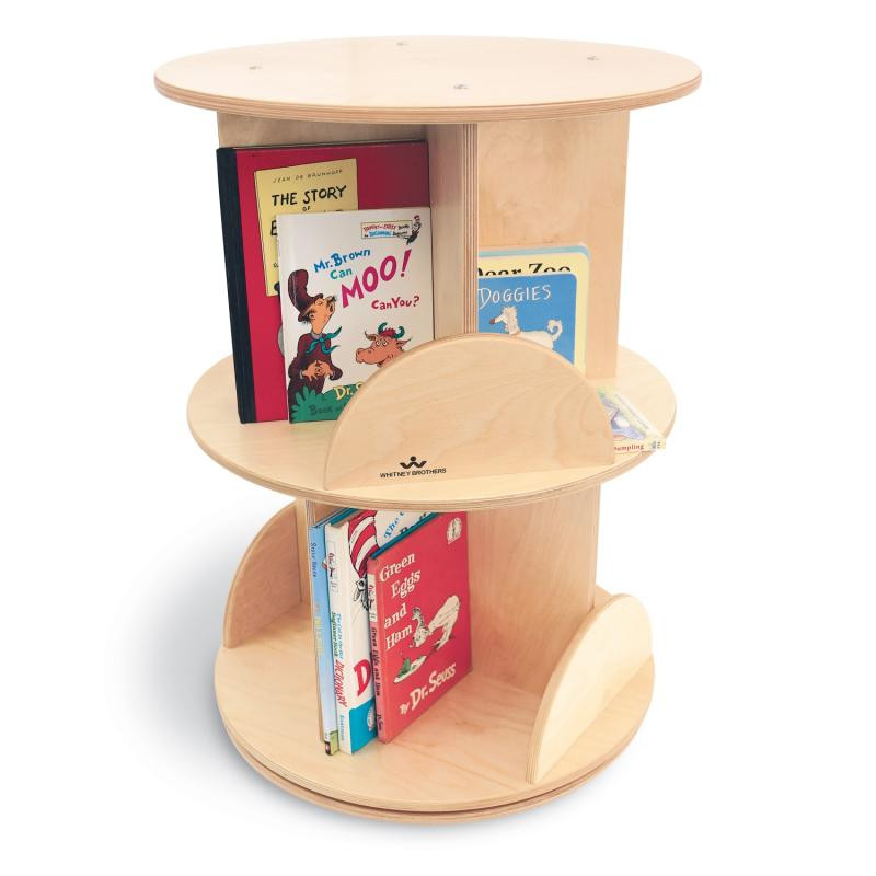 Whitney Brothers Two Level Book Carousel - Thumbnail 3