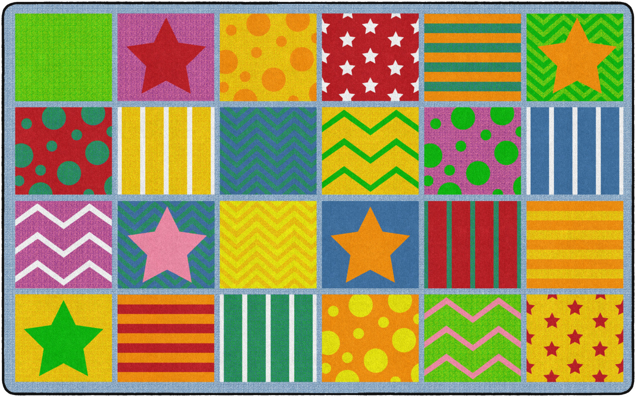 Silly Seating Classroom Rug - Flagship FE331 | Affordable Carpets ...
