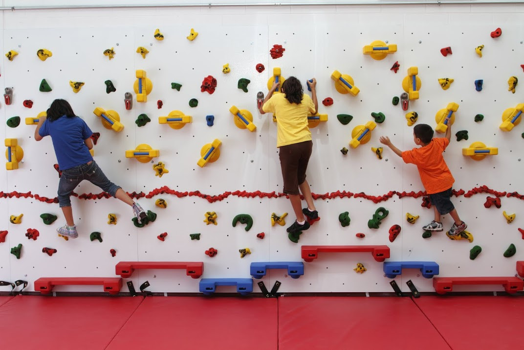 Adaptive Traverse Wall 8x4 Panels and Holds Everlast Climbing