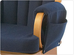 foundations lullaby glider rocker