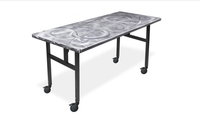 Southern Aluminum SA3072 Swirl Folding Table
