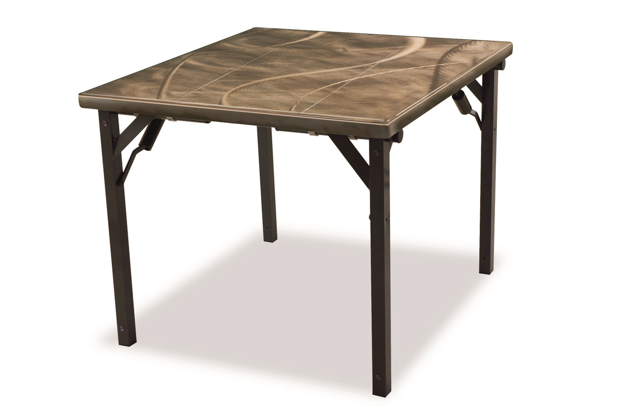 Southern Aluminum SA3636PIF Swirl Folding Card Table 36x36 l