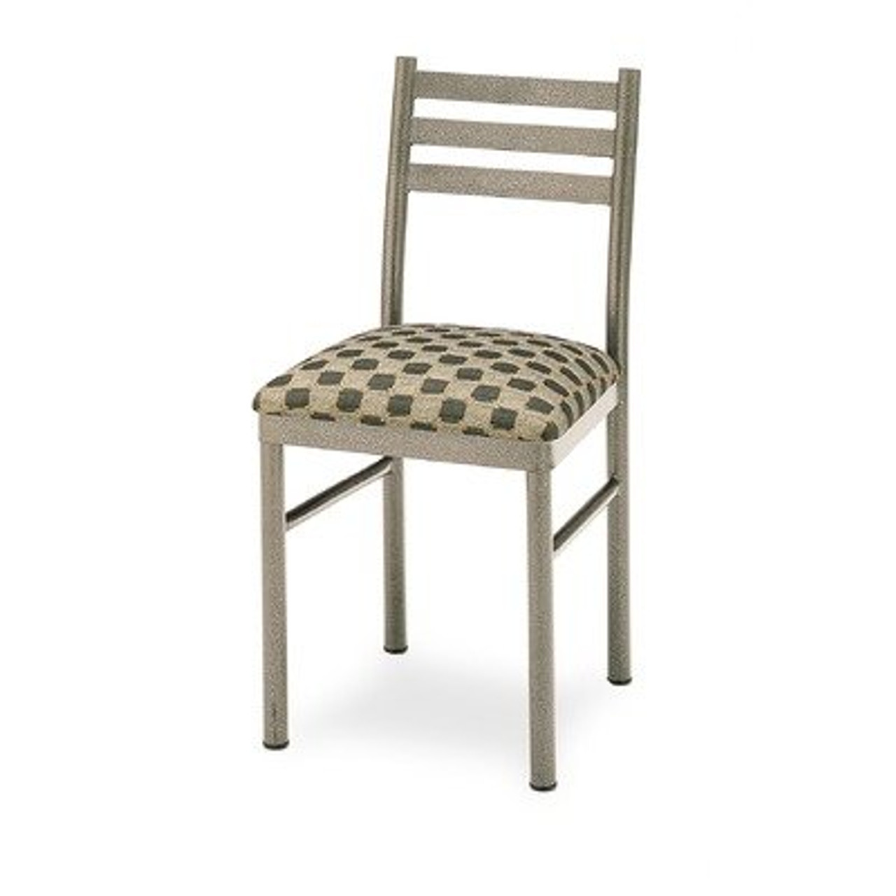 Grand Rapids Chair 105 Steel Ladder Back Chair With Upholstered