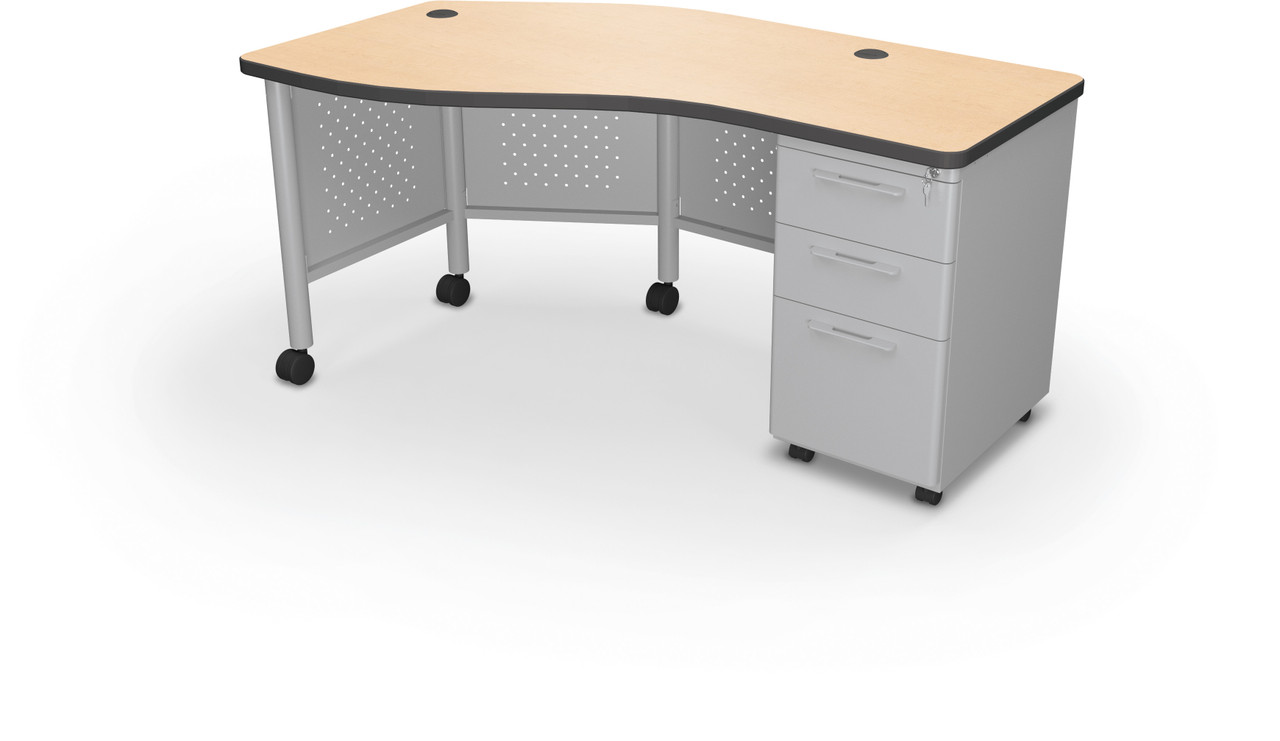 MooreCo Avid Modular Instructor Desk - Thumbnail 2