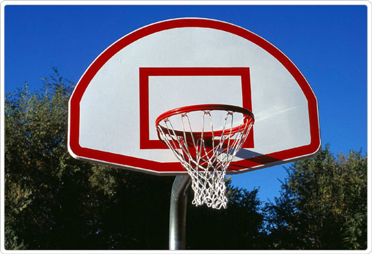 Heavy Duty Bent Post Backstop 4' Extension with Border and Target SportsPlay 541616M l