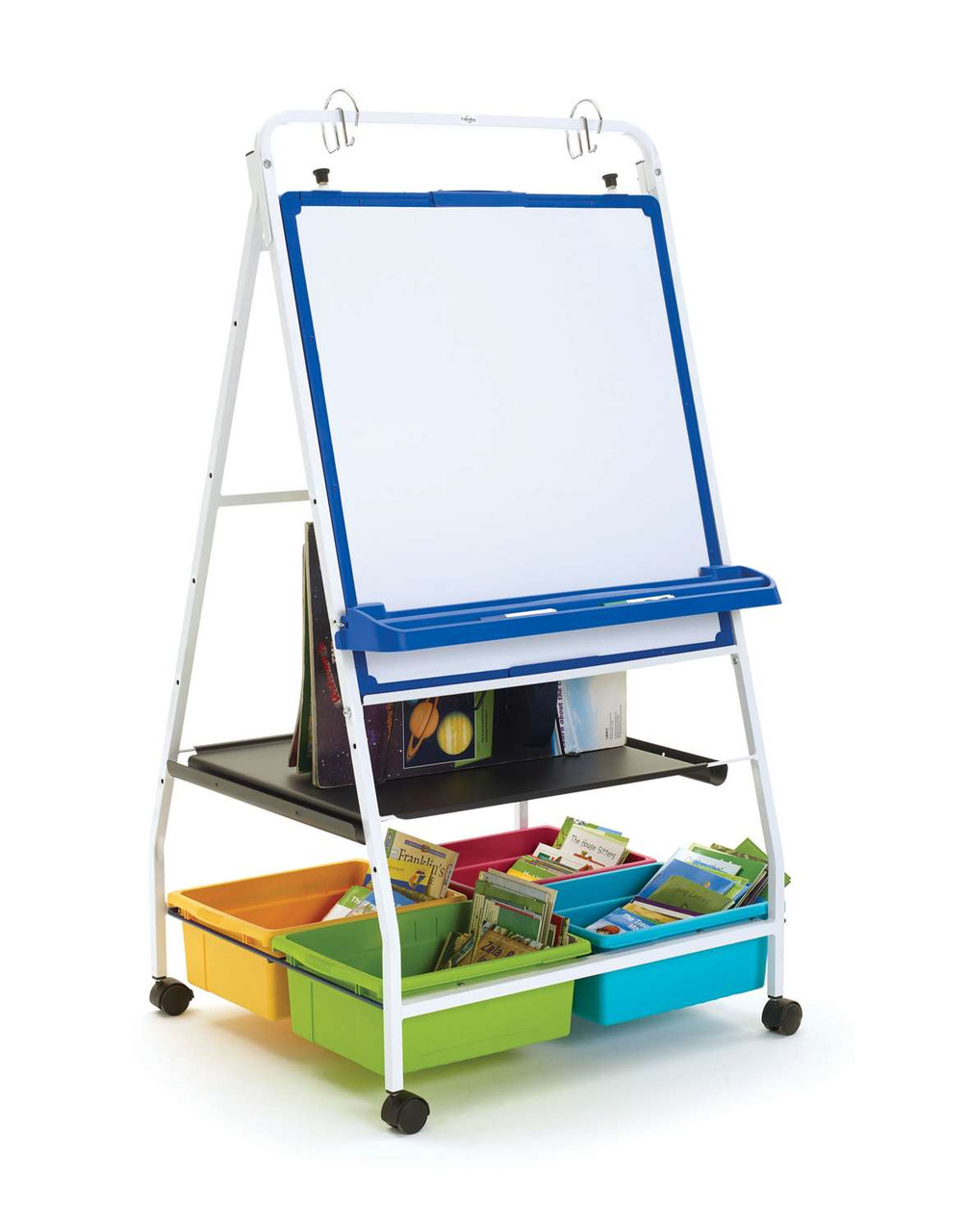 ECR4Kids 3-in-1 Premium Standing Adjustable Art Easel with