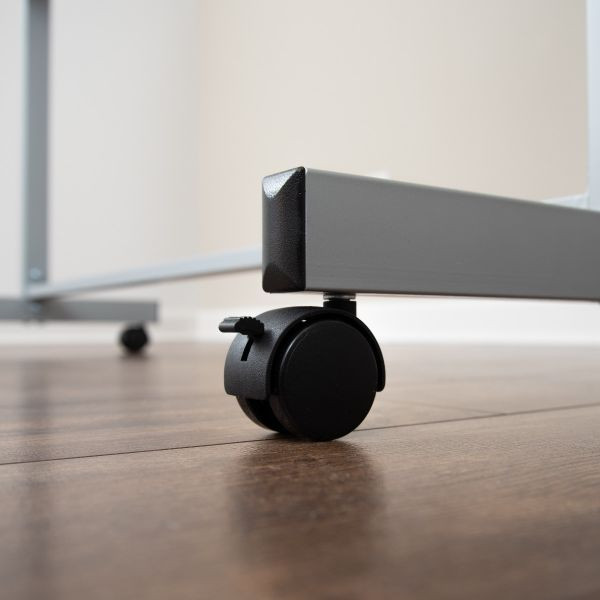 Mobile Combination Ghost Grid Whiteboard Luxor MB4836LB