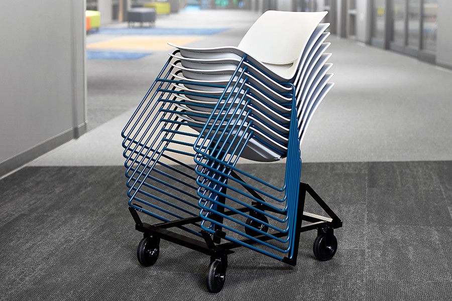 LimeLite High Density Armless Stack Chair - KI LL7100 LimeLite High Density Armless Stack Chair - KI LL7100