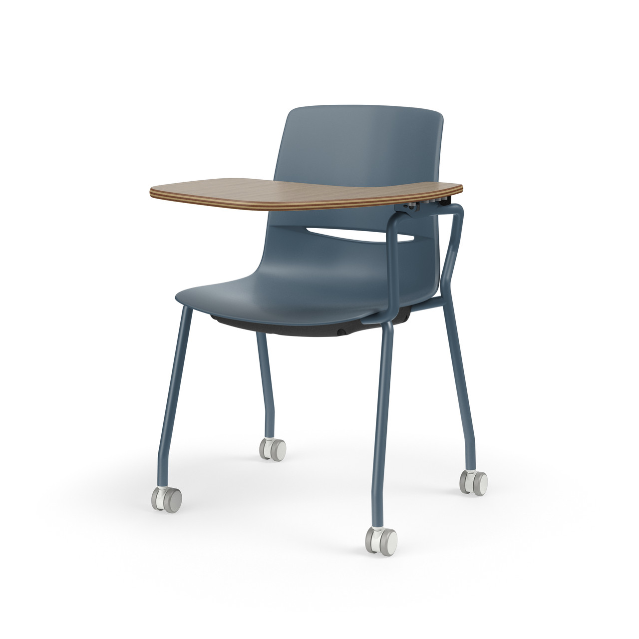 Tablet chairs for outlet classrooms