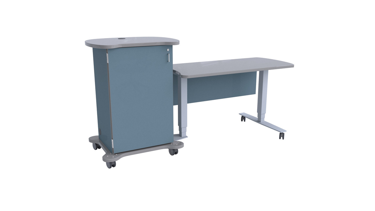 CEF Teacher Desk and Podium