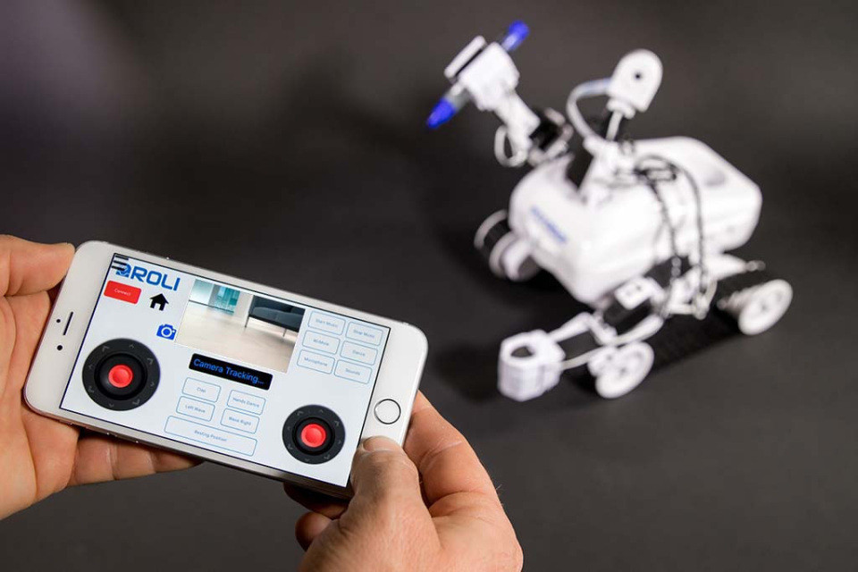 Roli Rover Robot Kit EZ-Robot KI-0200 Affordable Robotics