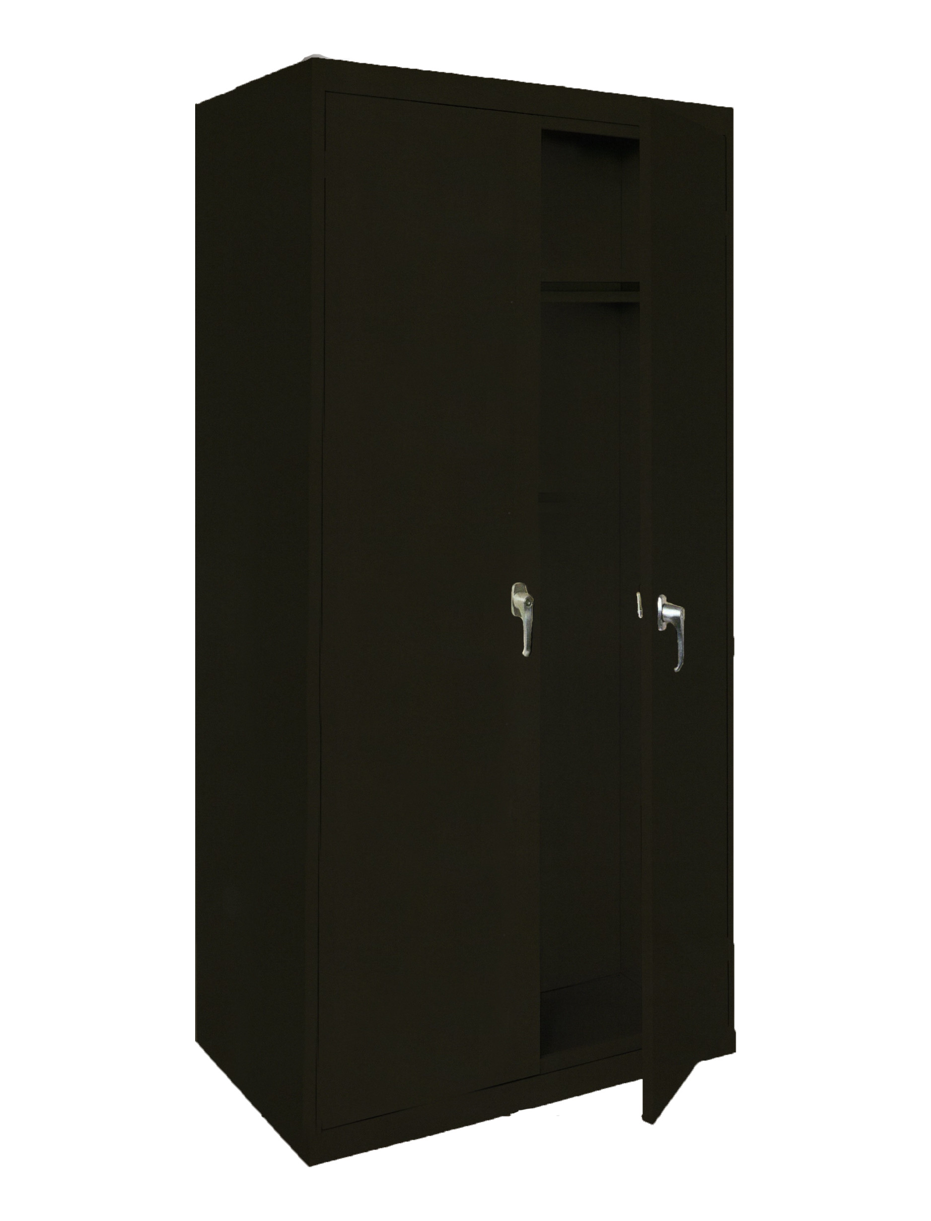 Steel USA Wardrobe with Single Top Shelf