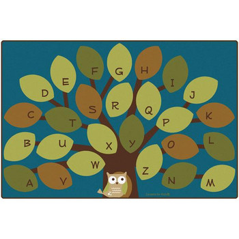 Carpets for Kids 20724 Owl-phabet Tree 4' x 6' Carpets for Kids 20724 Owl-phabet Tree 4' x 6'