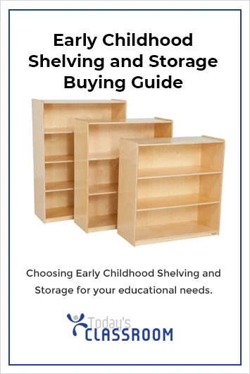 Early Childhood Shelving and Storage Buying Guide