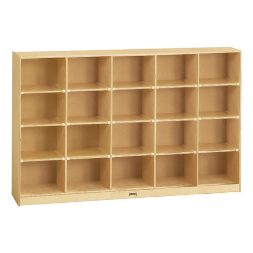 20 Cubbie-Tray Mobile Storage - Jonti-Craft (without bins) 20 Cubbie-Tray Mobile Storage - Jonti-Craft (without bins)