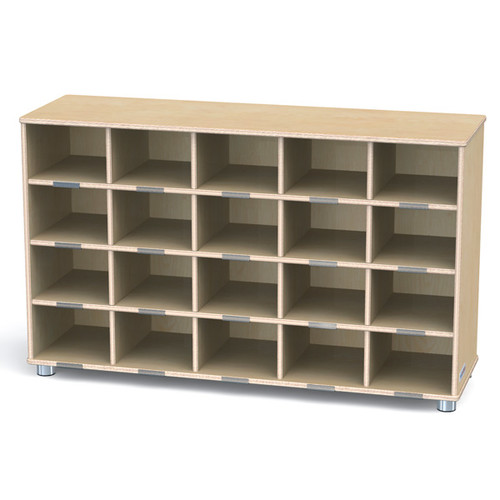 TrueModern Twenty-Cubbie Shelf - Jonti-Craft