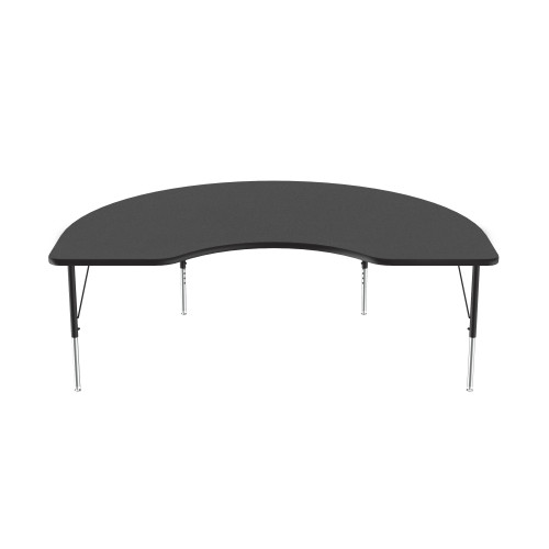 Light Duty Econoline Melamine Kidney Adjustable Activity Table - Correll AM4872-KID