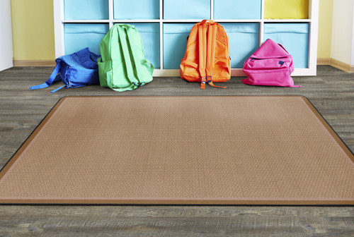 All Over Weave Tan Carpet - Flagship FE155