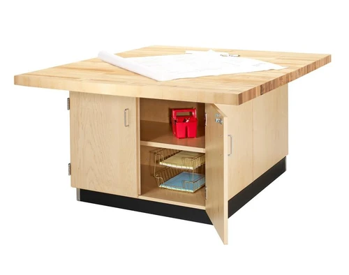 Diversified Forum Fixed Four-Station Wood Workbench