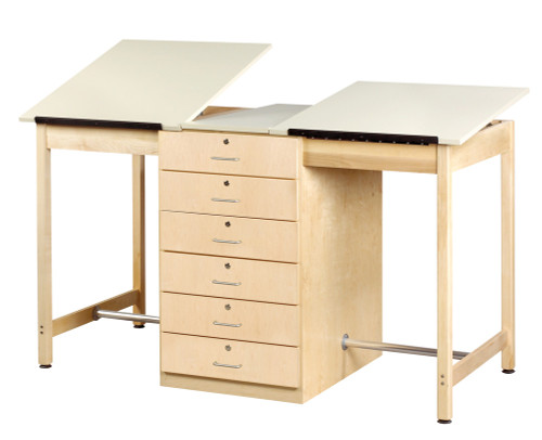 Draftsman Two-Station Drawing Table - Diversified DT-80A Draftsman Two-Station Drawing Table - Diversified DT-80A