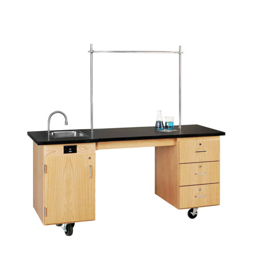 Oak / None
Kinetic ADA Lab Station with Sink and Rod Sockets
Diversified 4352K Oak / None
Kinetic ADA Lab Station with Sink and Rod Sockets
Diversified 4352K
