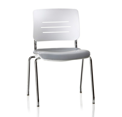 KI Grazie GLNAU Four Leg Upholstered Armless Chair KI Grazie GLNAU Four Leg Upholstered Armless Chair