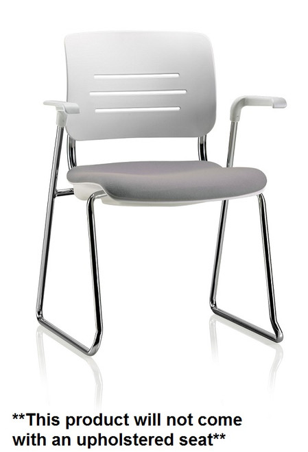KI Grazie GSCAP Polypropylene Sled Base Arm Chair KI Grazie GSCAP Polypropylene Sled Base Arm Chair