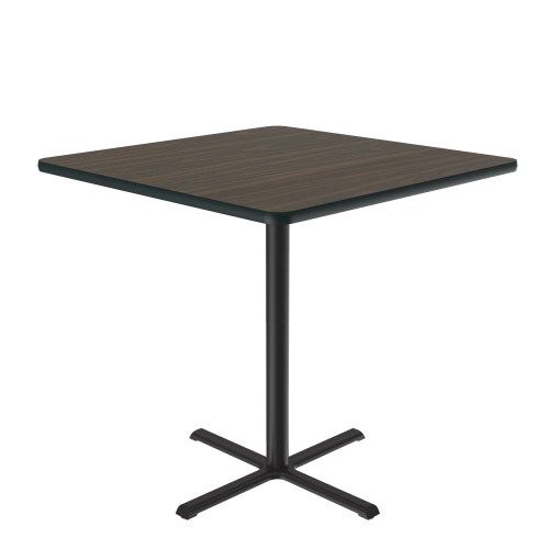 Square Standing Height Deluxe High Pressure Laminate Café and Breakroom Table - Correll Square Standing Height Deluxe High Pressure Laminate Café and Breakroom Table - Correll