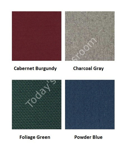 Wooden Mallet DW1-2 Valley Two Seat Guest Chair Sled Base with Arms