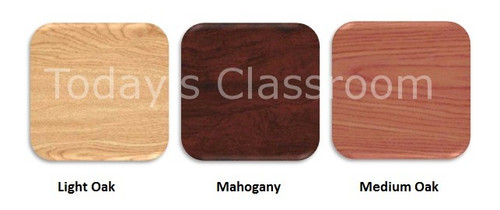 Wooden Mallet LT-4 Countertop Brochure Display 4 Pocket