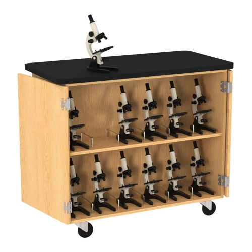 Diversified 4701 PerpetuLab Worksurface Standard Microscope Cabinet
**Microscopes Not Included**