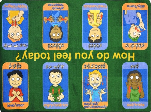 Signs of Emotions Rectangle - Joy Carpets 1433