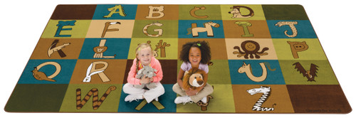 Premium A to Z Animals Rug - Carpets For Kids Premium A to Z Animals Rug - Carpets For Kids