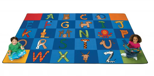 Premium A to Z Animals Rug - Carpets For Kids Premium A to Z Animals Rug - Carpets For Kids