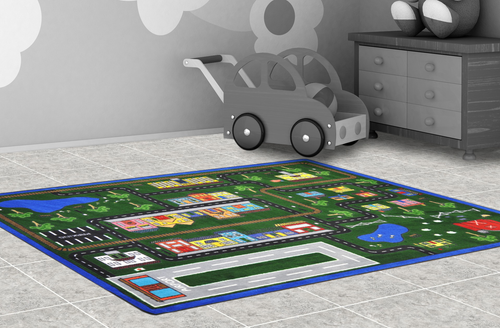 Tiny Town Rectangle - Joy Carpets 1414
