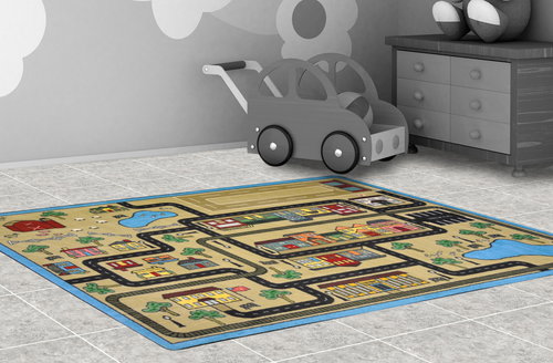 Tiny Town Rectangle - Joy Carpets 1414