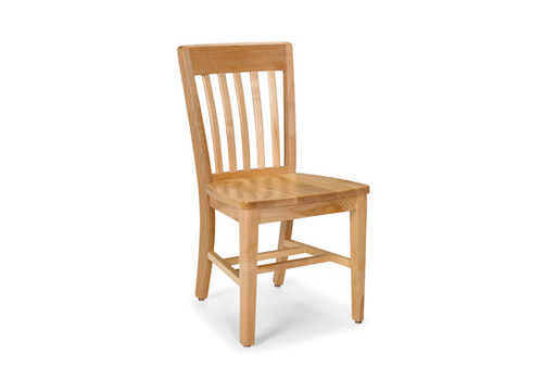 KI CrossRoads CRCHR14 Armless Wood Chair 14 inch Seat Height