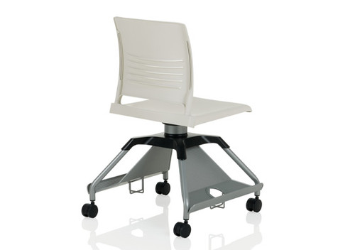 KI Learn2 Strive L2SNP/NA/SAR Cantilever Arm Chair with Accessory Rack (Shown with optional Cup Holder) KI Learn2 Strive L2SNP/NA/SAR Cantilever Arm Chair with Accessory Rack (Shown with optional Cup Holder)