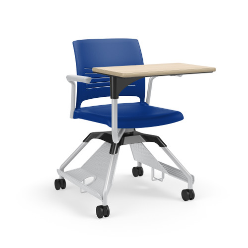 KI Learn2 Strive L2STP/CA/CAR Cantilever Arm Chair with Worksurface and Accessory Rack/Cup Holder KI Learn2 Strive L2STP/CA/CAR Cantilever Arm Chair with Worksurface and Accessory Rack/Cup Holder