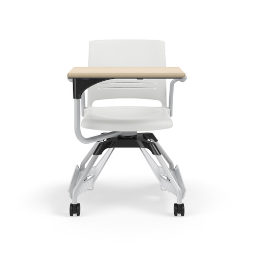 KI Learn2 Strive L2STP/CA/CAR Cantilever Arm Chair with Worksurface and Accessory Rack/Cup Holder KI Learn2 Strive L2STP/CA/CAR Cantilever Arm Chair with Worksurface and Accessory Rack/Cup Holder