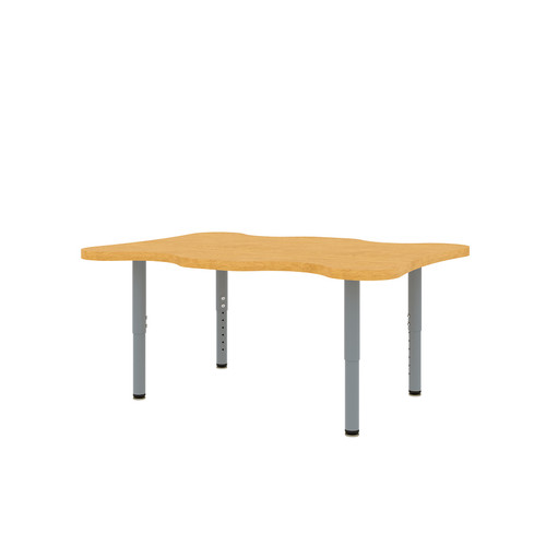 My Place Rectangle Table Adjustable Height - Tot Mate