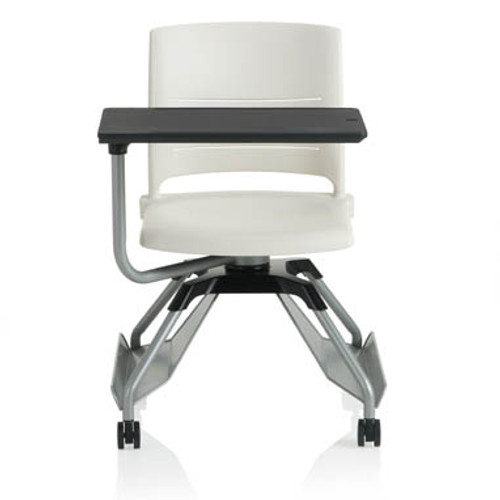 KI Learn2 Strive L2STP/NA/CAR Cantilever Chair with Worksurface and Accessory Rack/Cup Holder KI Learn2 Strive L2STP/NA/CAR Cantilever Chair with Worksurface and Accessory Rack/Cup Holder