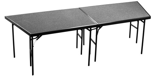 Portable Trapezoidal Pie Carpet Stage Segment - NPS SP-C Portable Trapezoidal Pie Carpet Stage Segment - NPS SP-C