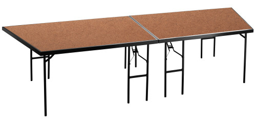 Portable Trapezoidal Pie Hardboard Stage Segment - NPS SP-HB  Portable Trapezoidal Pie Hardboard Stage Segment - NPS SP-HB