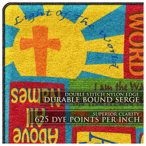 Precious Names of God Carpet - Flagship FE300 Precious Names of God Carpet - Flagship FE300